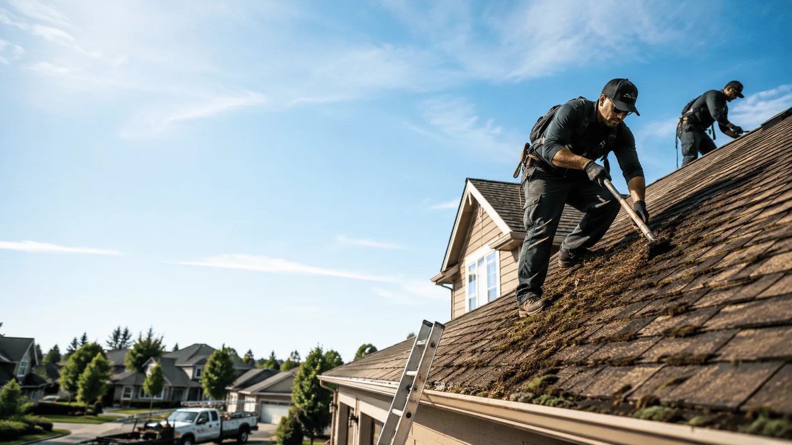 Roof Moss Removal in Carson, CA near me